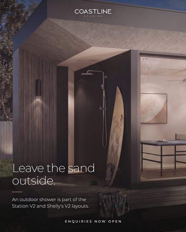 Instagram post: Leave the sand outside